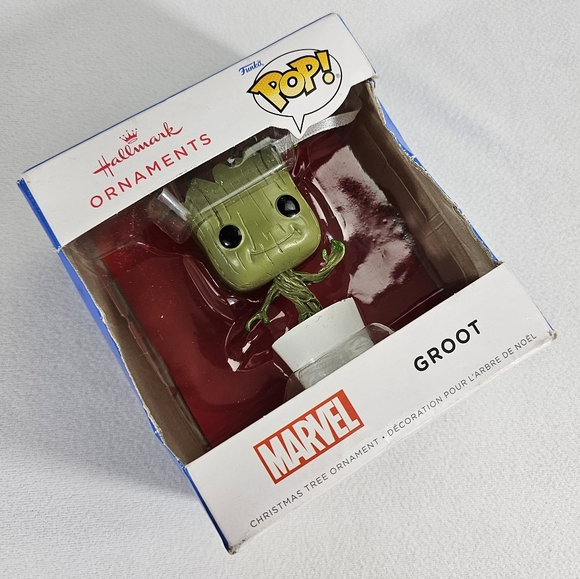 Hallmark Funko Pop Marvel GROOT Christmas Ornament - Picture 2 of 15